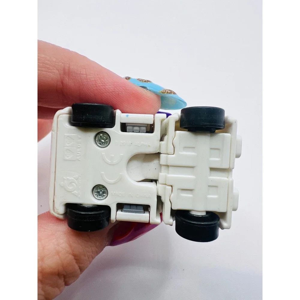 Super Wings Transform-A-Bots Rescue Zoey Transformer Mini Toy Figure Rare Y2K